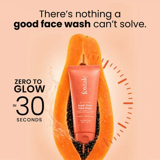 Super Glow De tan Face Wash