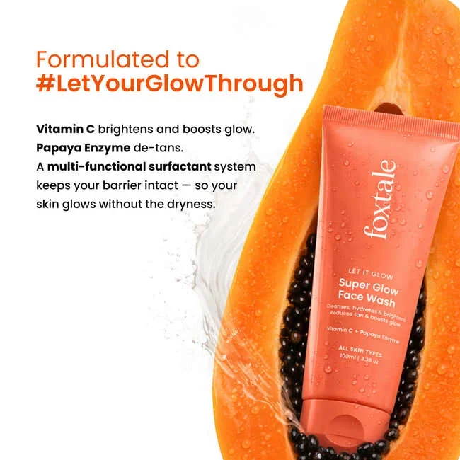 Super Glow De tan Face Wash