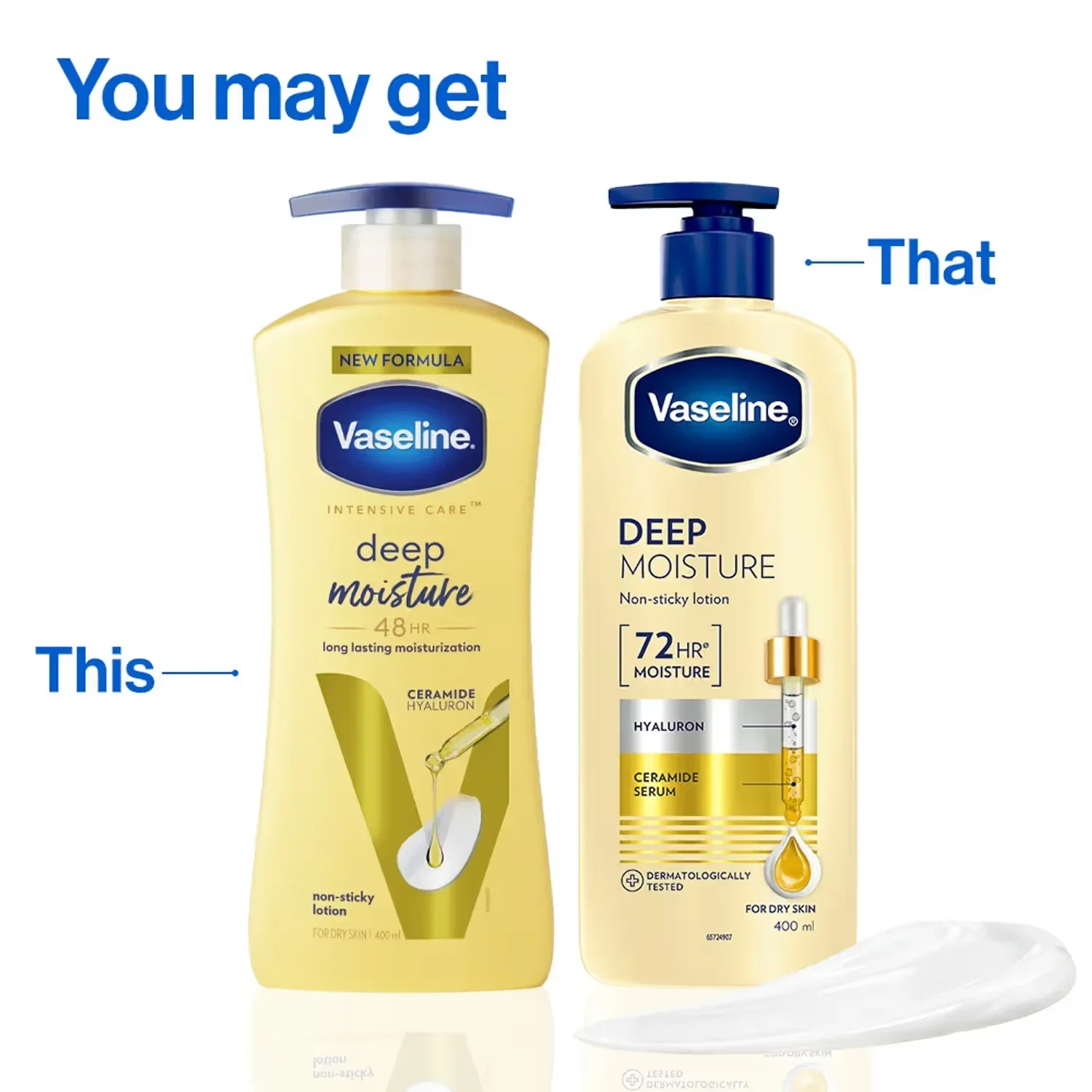 vaseline deep moisture.
