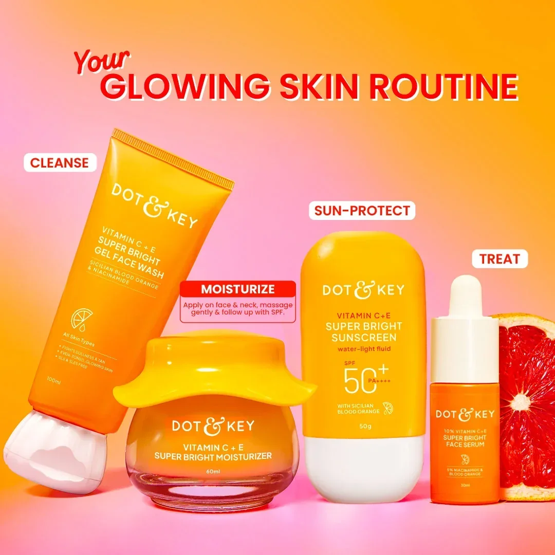 Vitamin C + E Super Bright Gel Moisturizer for Face