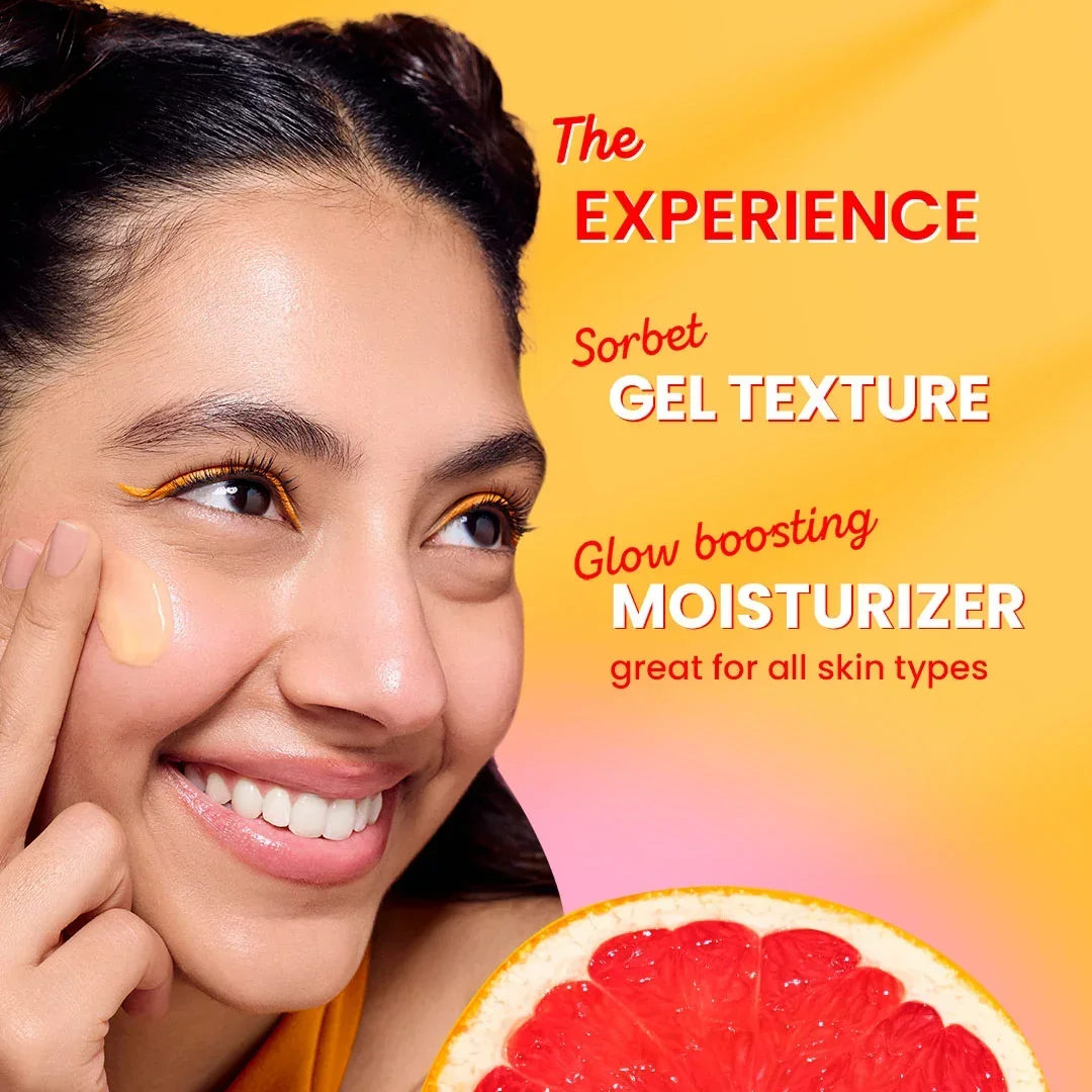 Vitamin C + E Super Bright Gel Moisturizers.